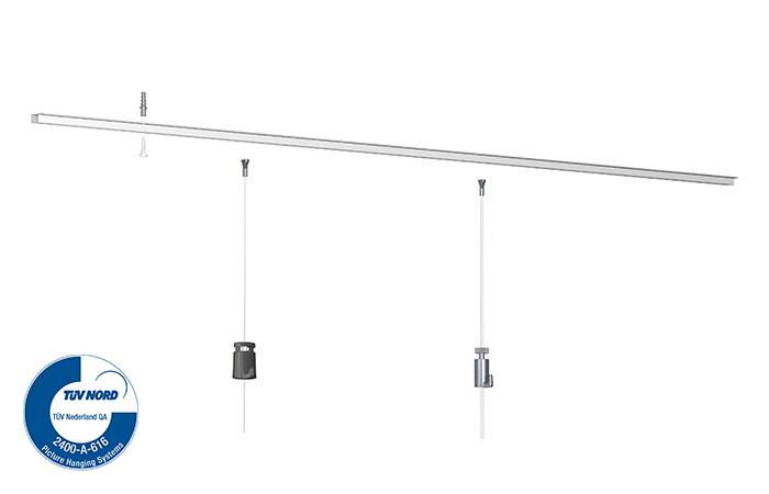 Ceiling Systems Artiteq Flexible Picture Hanging System For