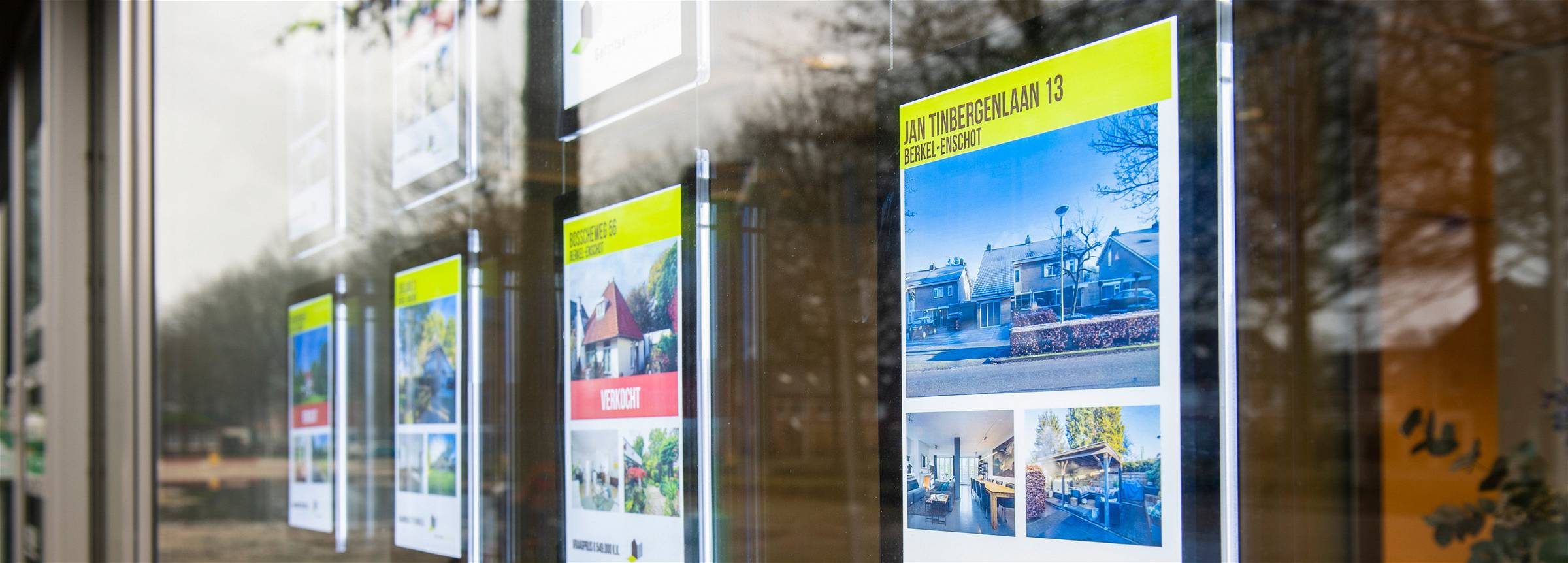 NL raampresentatie makelaar huizen te koop