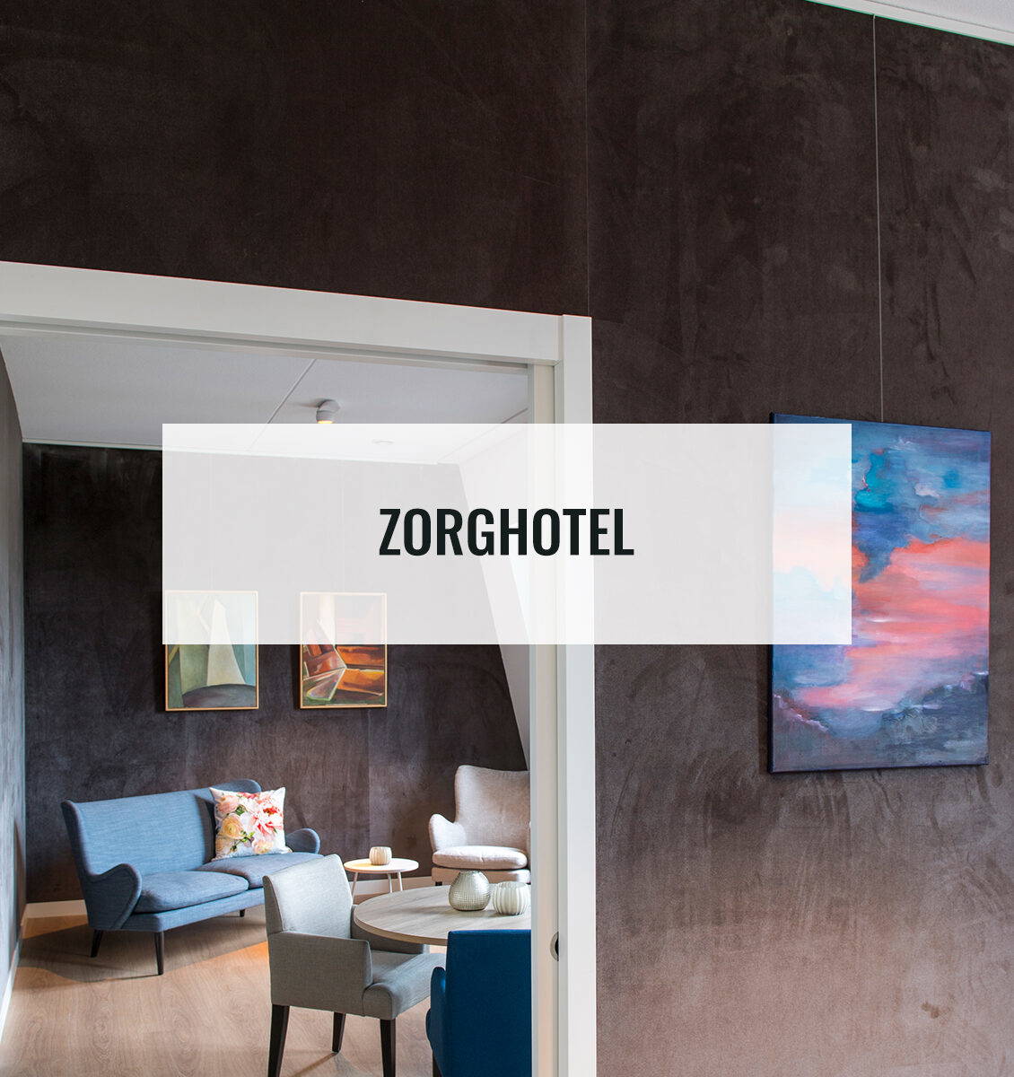 NL ophangsysteem in zorghotel